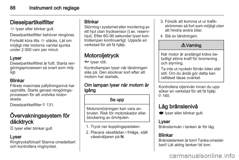 OPEL INSIGNIA 2011.5  Instruktionsbok 