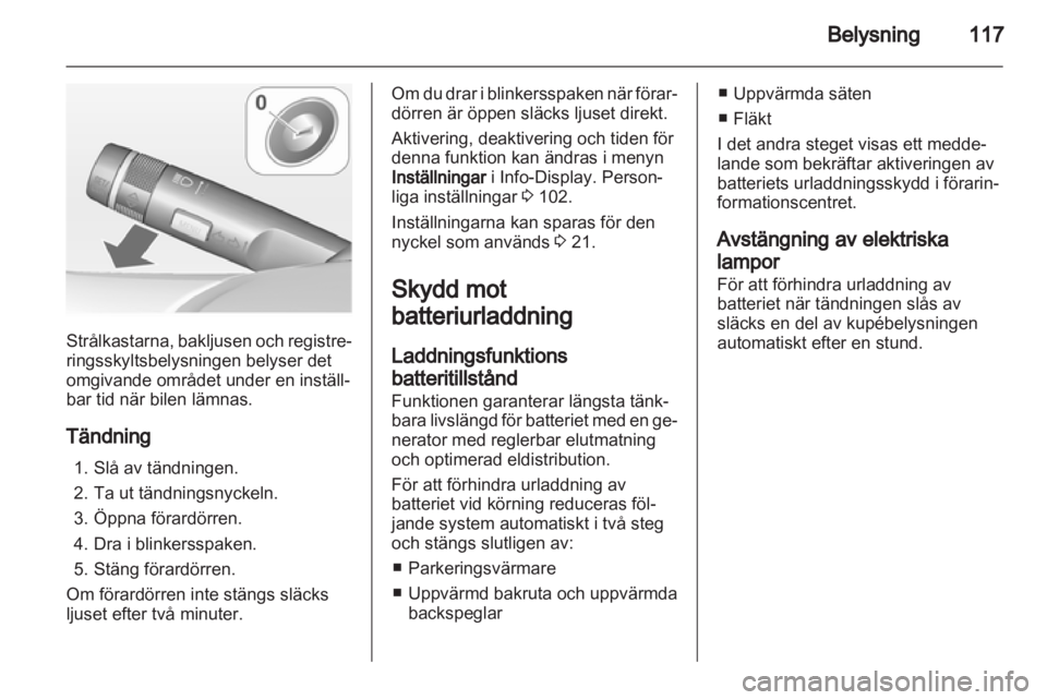OPEL INSIGNIA 2012  Instruktionsbok 