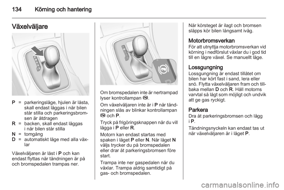 OPEL INSIGNIA 2012  Instruktionsbok 
