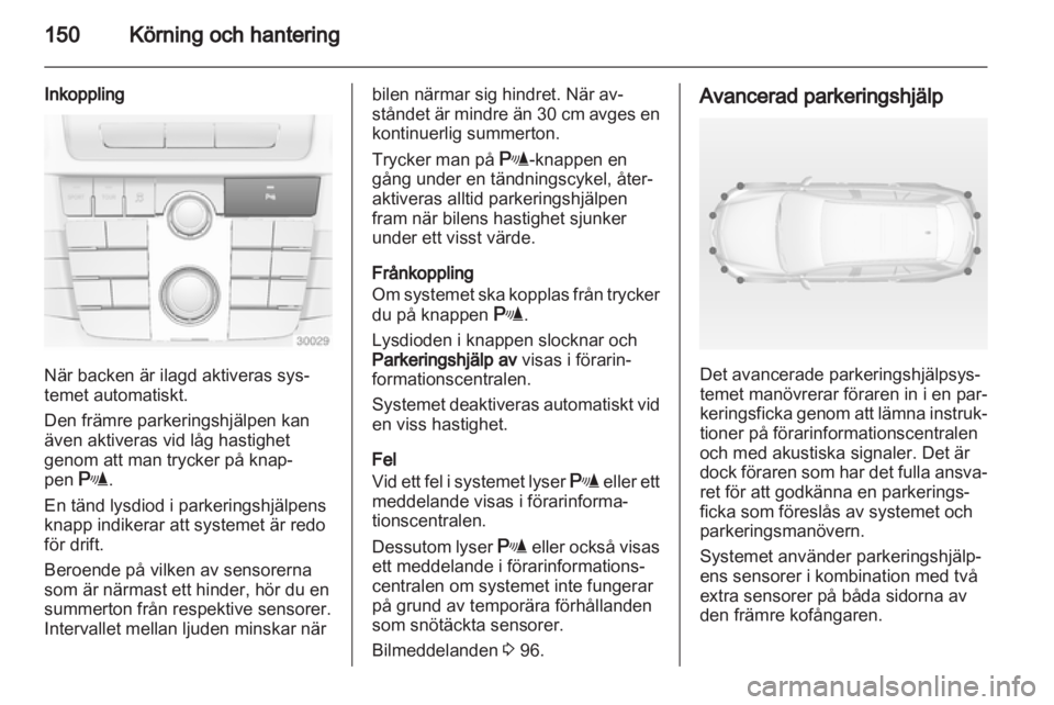 OPEL INSIGNIA 2012  Instruktionsbok 