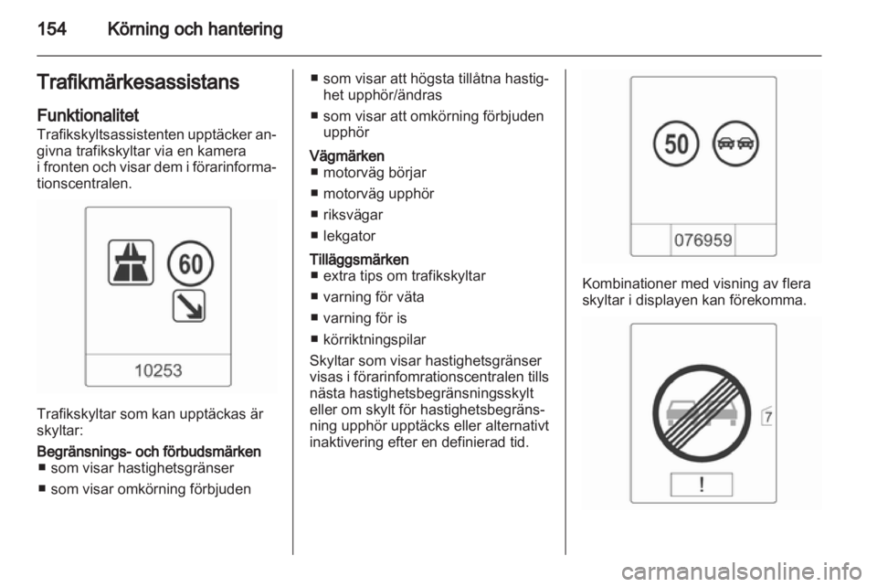 OPEL INSIGNIA 2012  Instruktionsbok 
