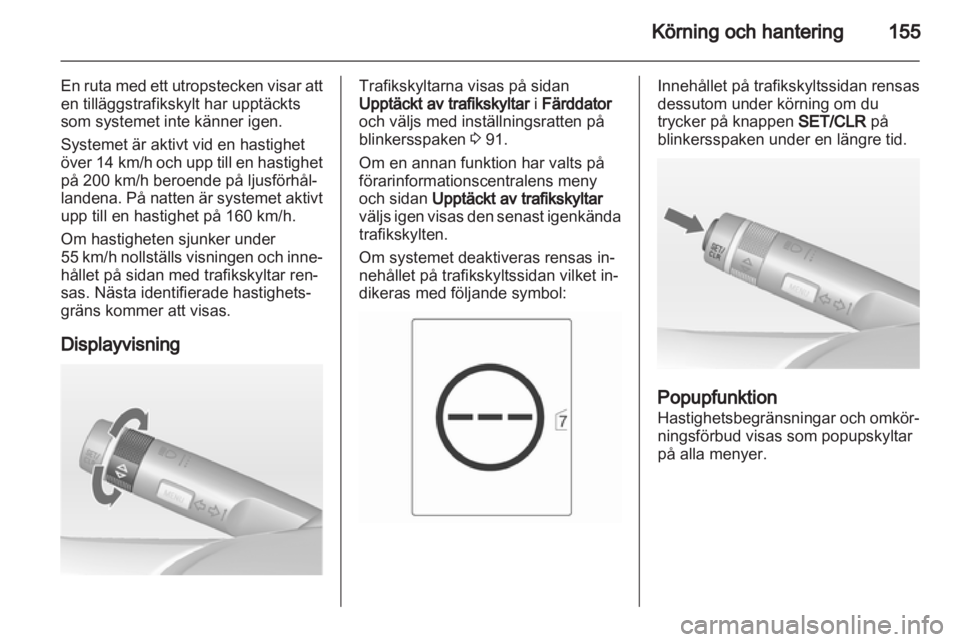OPEL INSIGNIA 2012  Instruktionsbok 