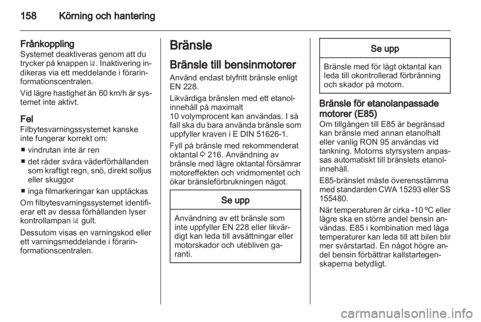 OPEL INSIGNIA 2012  Instruktionsbok 