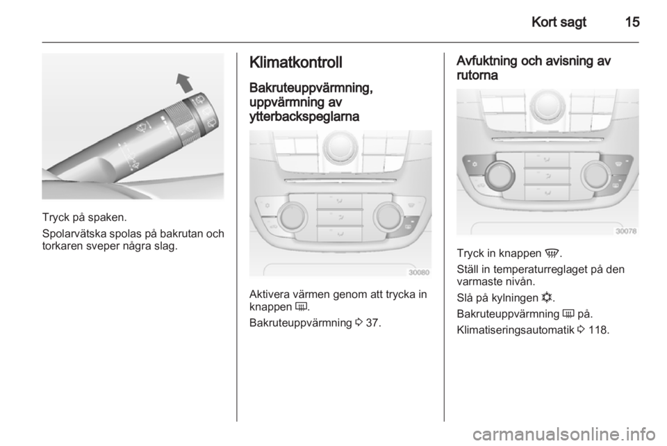 OPEL INSIGNIA 2012  Instruktionsbok 