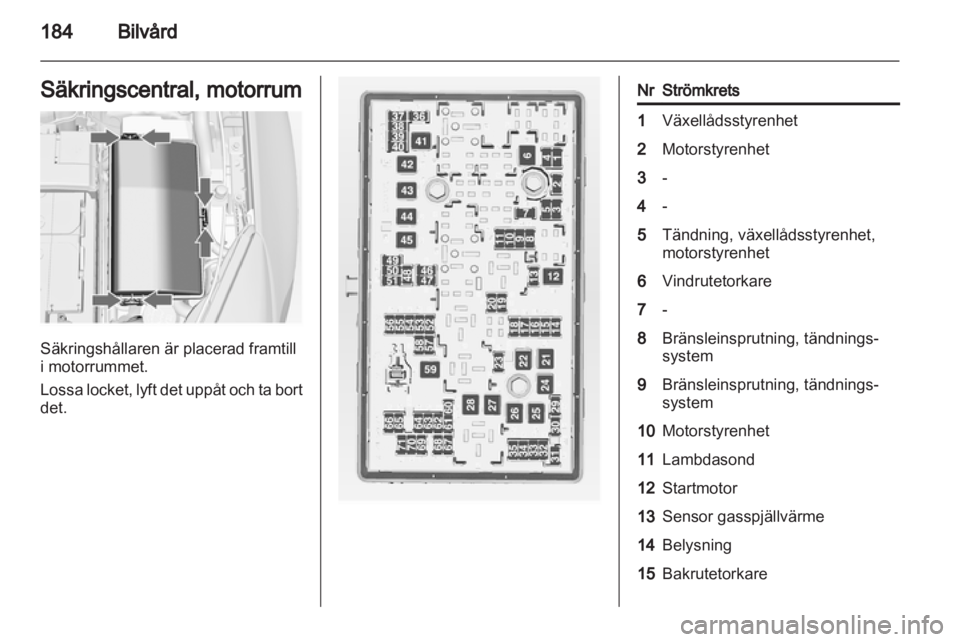 OPEL INSIGNIA 2012  Instruktionsbok 