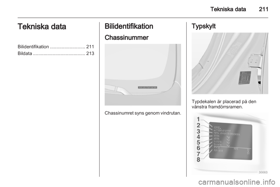 OPEL INSIGNIA 2012  Instruktionsbok 