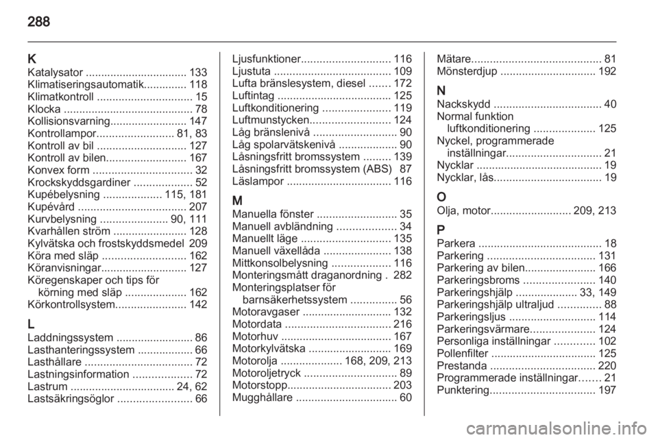 OPEL INSIGNIA 2012  Instruktionsbok 