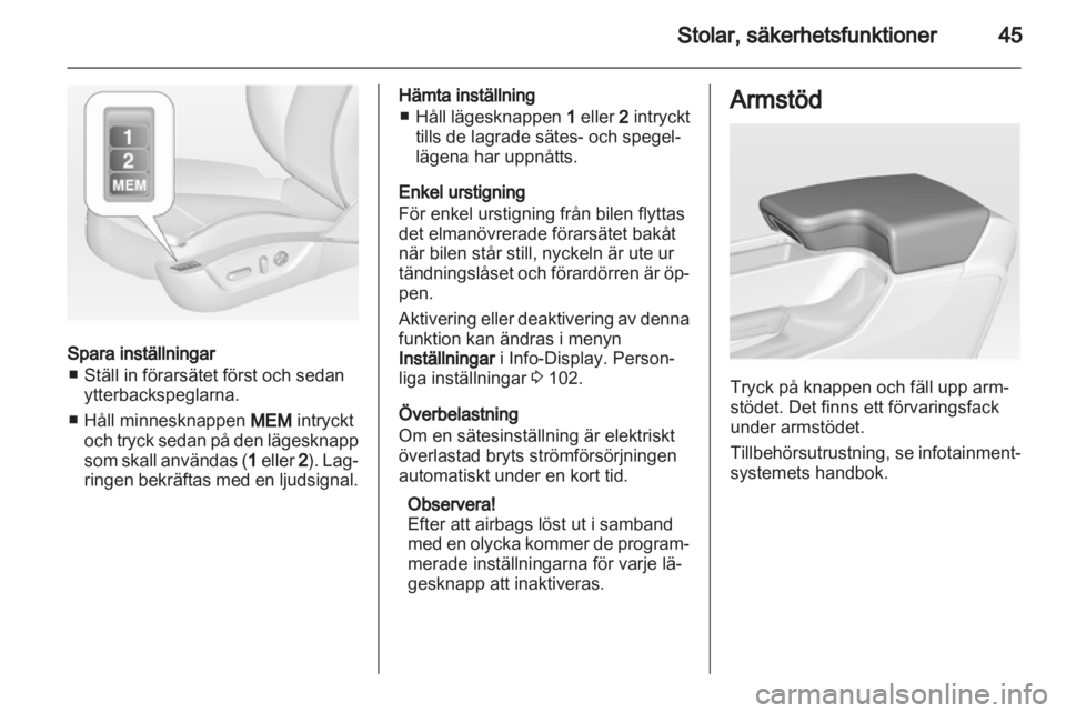 OPEL INSIGNIA 2012  Instruktionsbok 