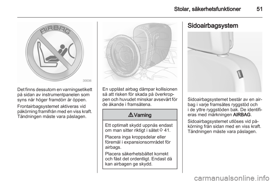 OPEL INSIGNIA 2012  Instruktionsbok 