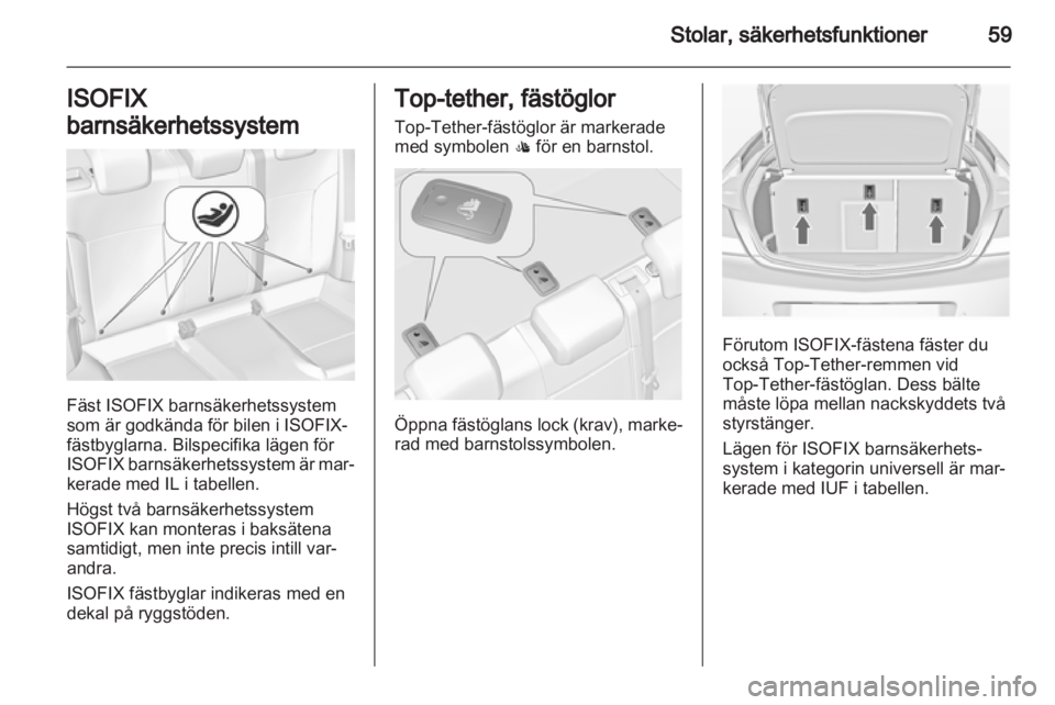 OPEL INSIGNIA 2012  Instruktionsbok 