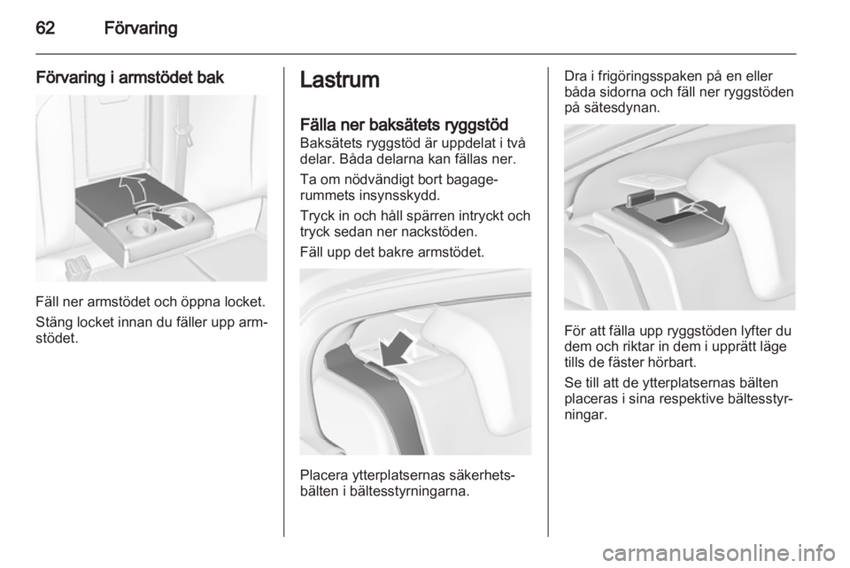 OPEL INSIGNIA 2012  Instruktionsbok 