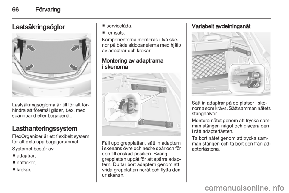 OPEL INSIGNIA 2012  Instruktionsbok 