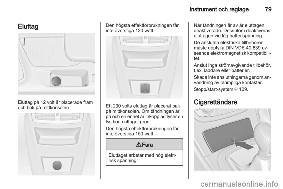OPEL INSIGNIA 2012  Instruktionsbok 