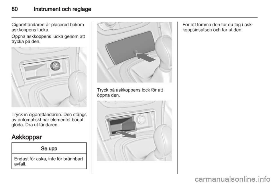 OPEL INSIGNIA 2012  Instruktionsbok 
