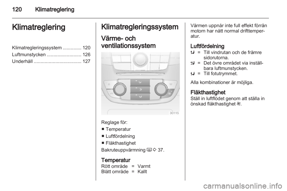 OPEL INSIGNIA 2012.5  Instruktionsbok 