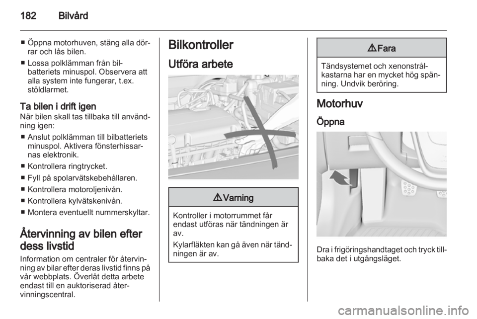 OPEL INSIGNIA 2012.5  Instruktionsbok 