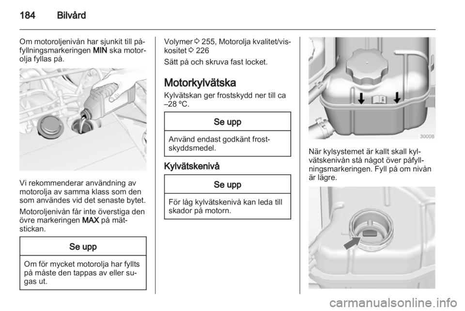 OPEL INSIGNIA 2012.5  Instruktionsbok 