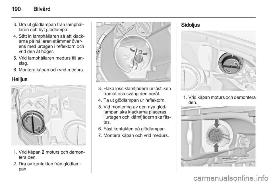 OPEL INSIGNIA 2012.5  Instruktionsbok 