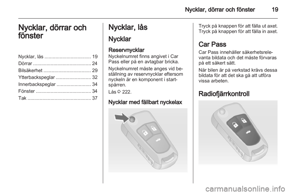 OPEL INSIGNIA 2012.5  Instruktionsbok 