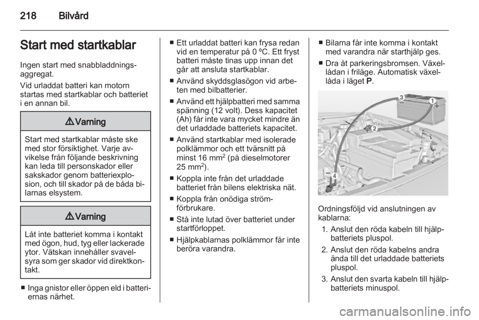 OPEL INSIGNIA 2012.5  Instruktionsbok 