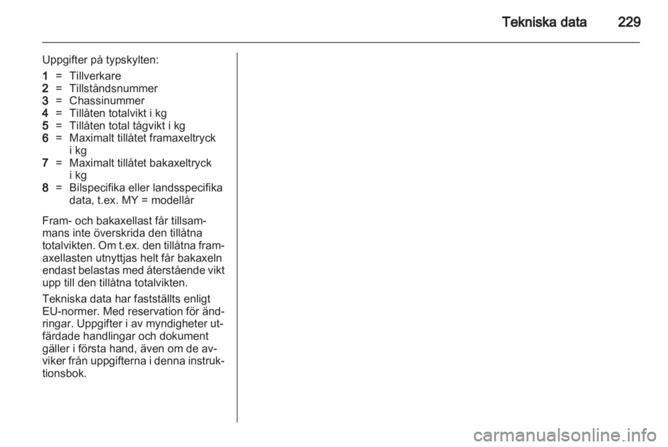 OPEL INSIGNIA 2012.5  Instruktionsbok 