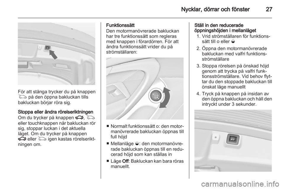 OPEL INSIGNIA 2012.5  Instruktionsbok 