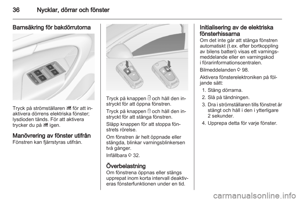 OPEL INSIGNIA 2012.5  Instruktionsbok 