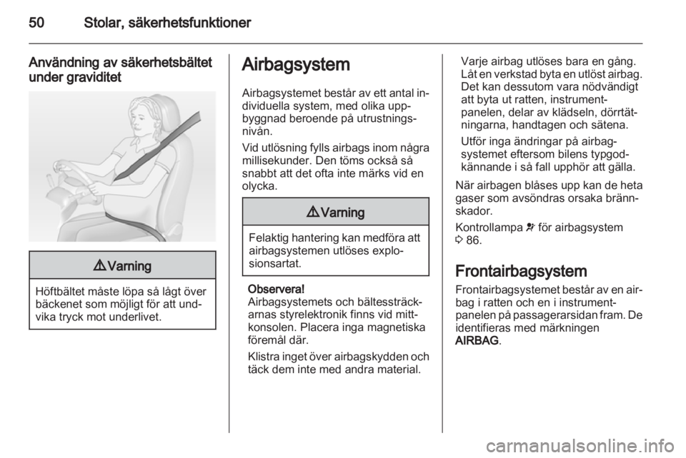 OPEL INSIGNIA 2012.5  Instruktionsbok 