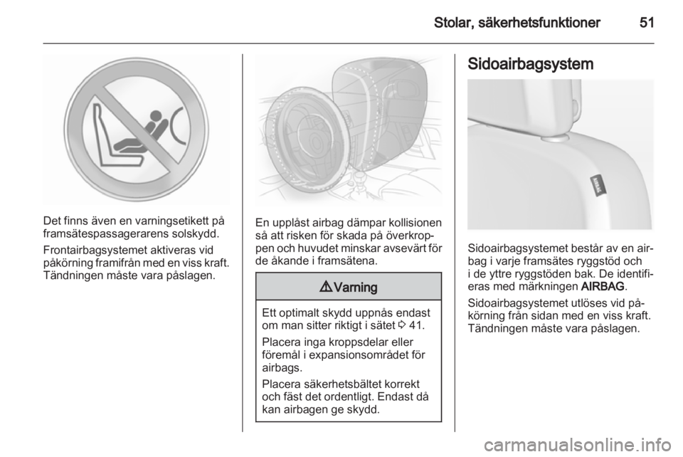 OPEL INSIGNIA 2012.5  Instruktionsbok 