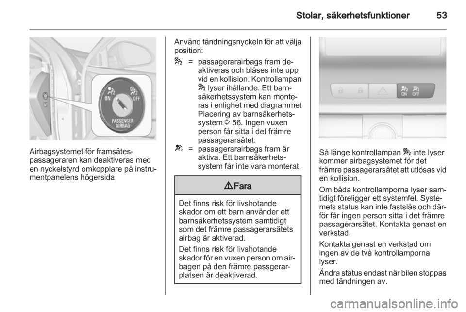 OPEL INSIGNIA 2012.5  Instruktionsbok 