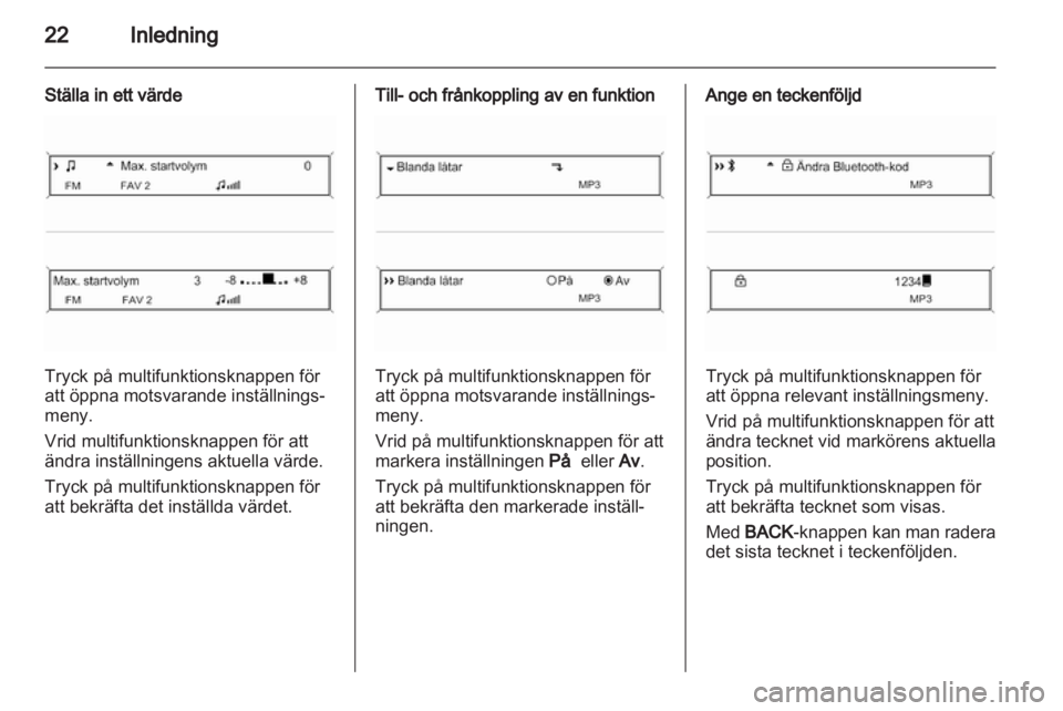 OPEL INSIGNIA 2013  Handbok för infotainmentsystem 