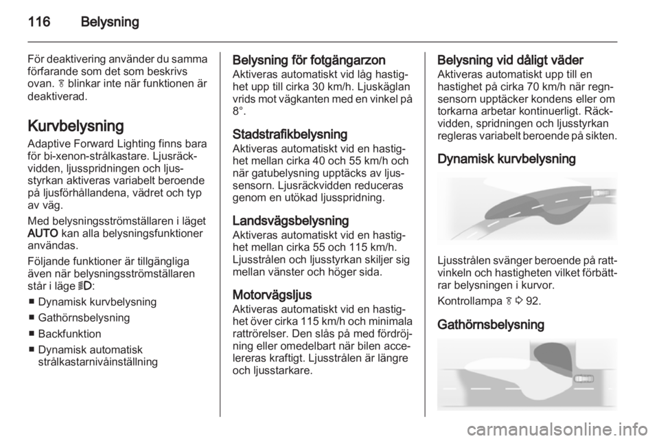 OPEL INSIGNIA 2013  Instruktionsbok 