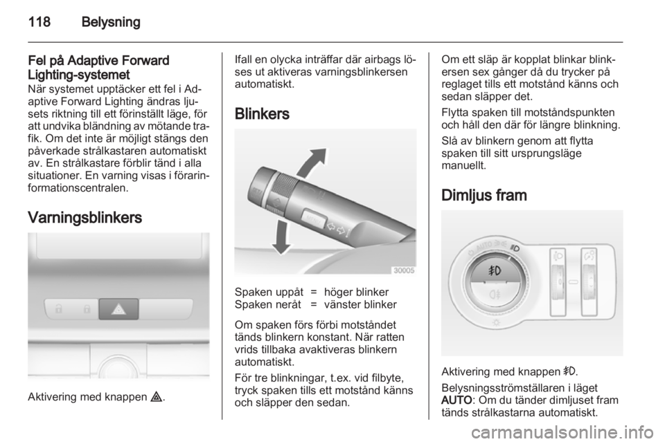 OPEL INSIGNIA 2013  Instruktionsbok 