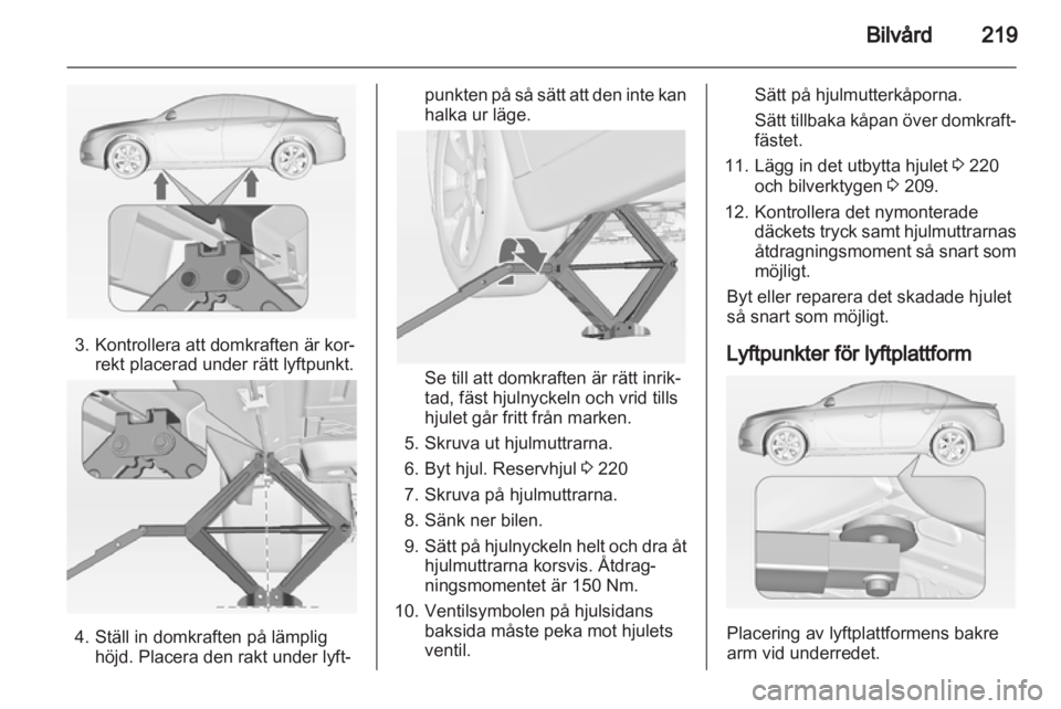 OPEL INSIGNIA 2013  Instruktionsbok 