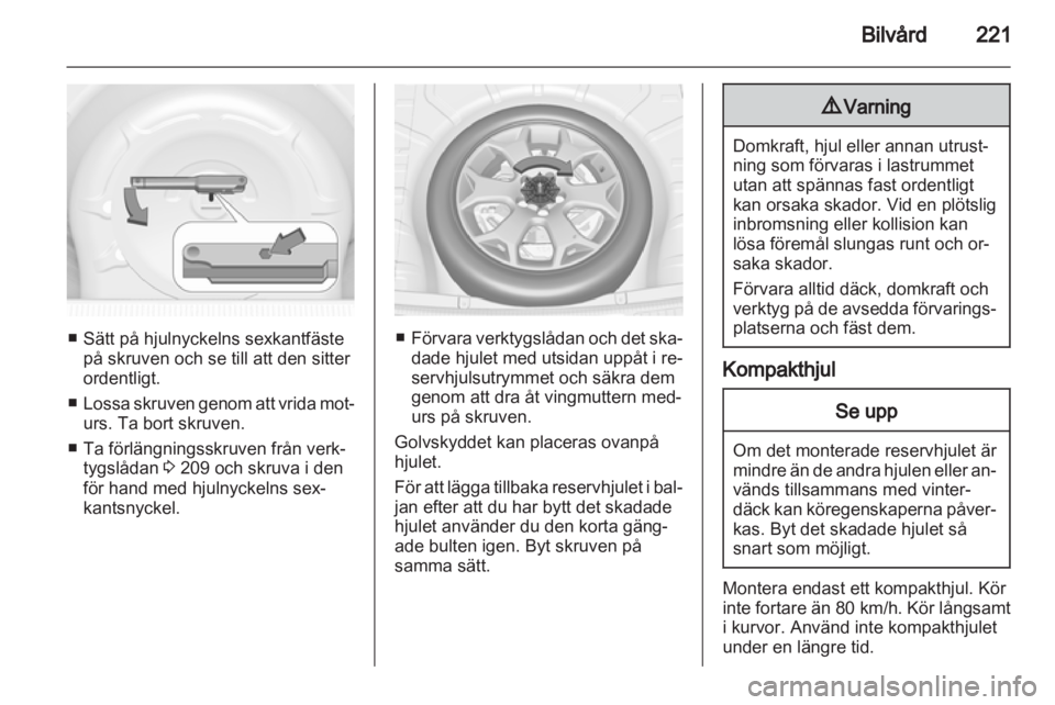 OPEL INSIGNIA 2013  Instruktionsbok 