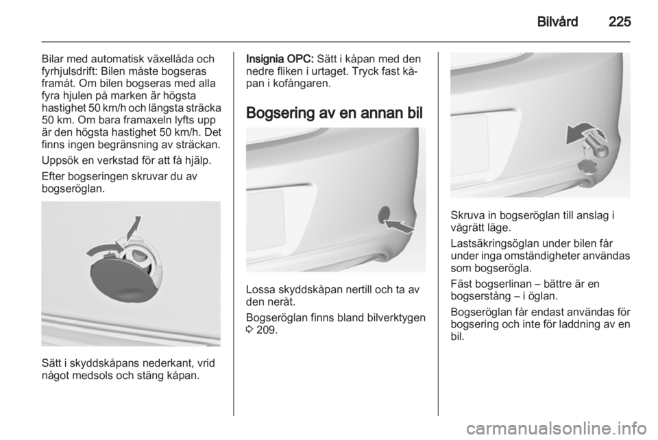 OPEL INSIGNIA 2013  Instruktionsbok 