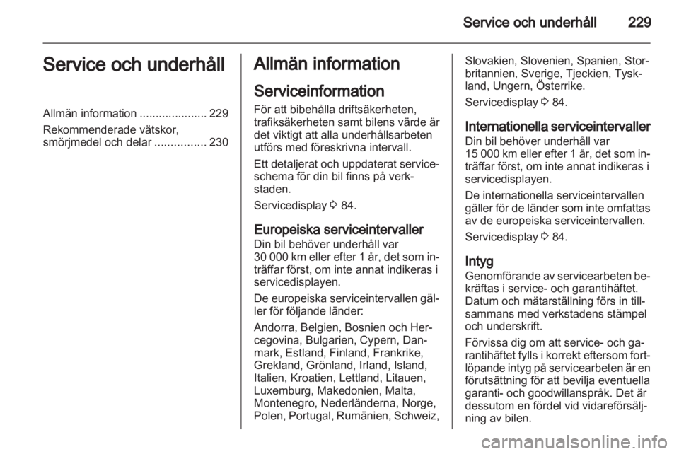 OPEL INSIGNIA 2013  Instruktionsbok 