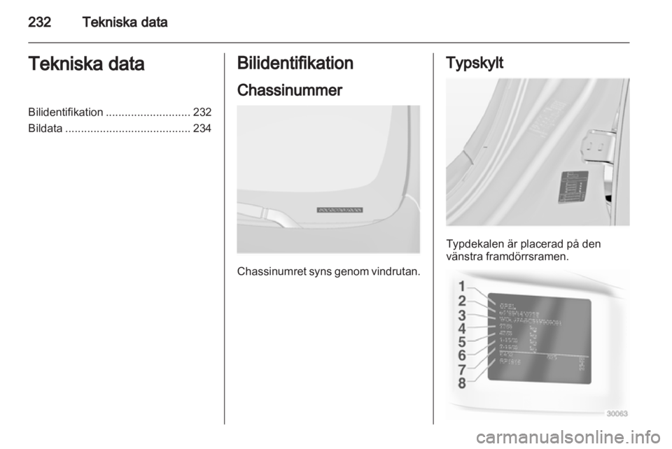 OPEL INSIGNIA 2013  Instruktionsbok 