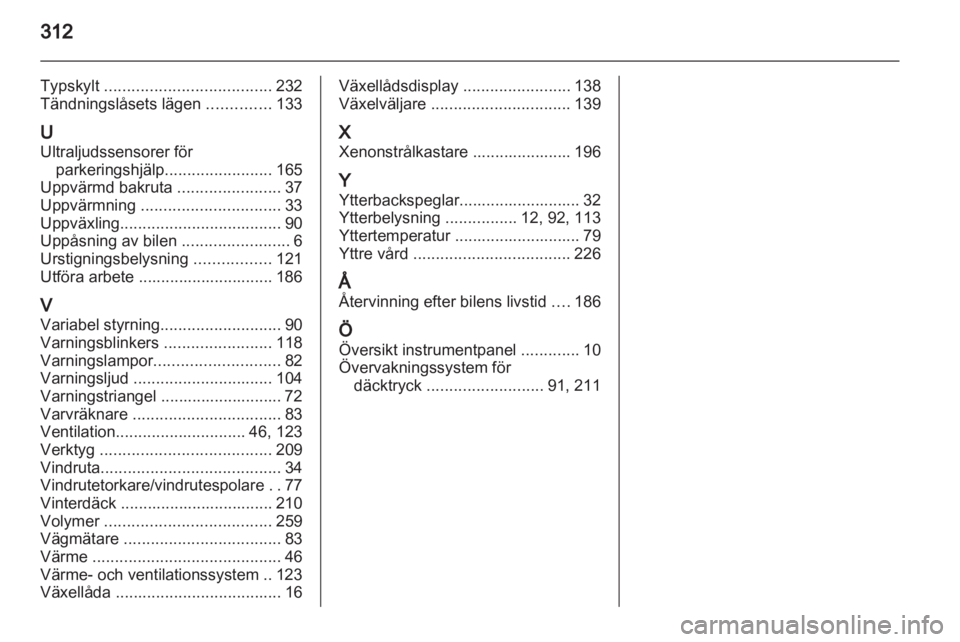 OPEL INSIGNIA 2013  Instruktionsbok 