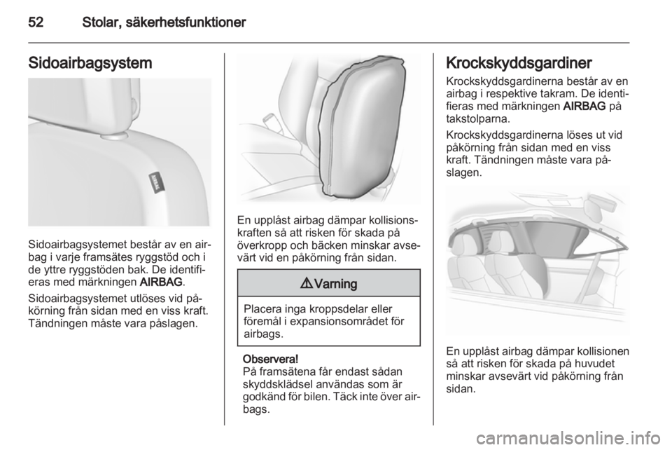 OPEL INSIGNIA 2013  Instruktionsbok 