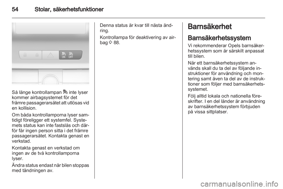 OPEL INSIGNIA 2013  Instruktionsbok 