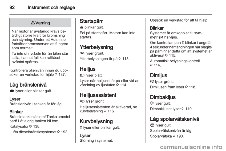OPEL INSIGNIA 2013  Instruktionsbok 