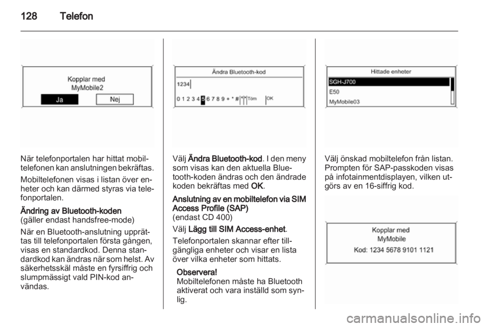 OPEL INSIGNIA 2013.5  Handbok för infotainmentsystem 