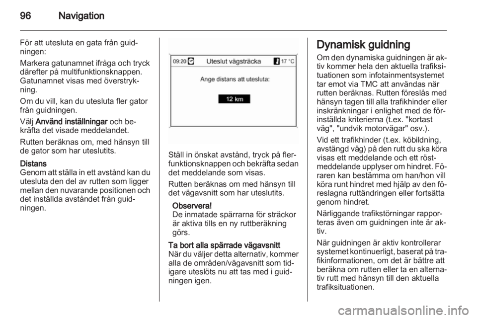OPEL INSIGNIA 2013.5  Handbok för infotainmentsystem 