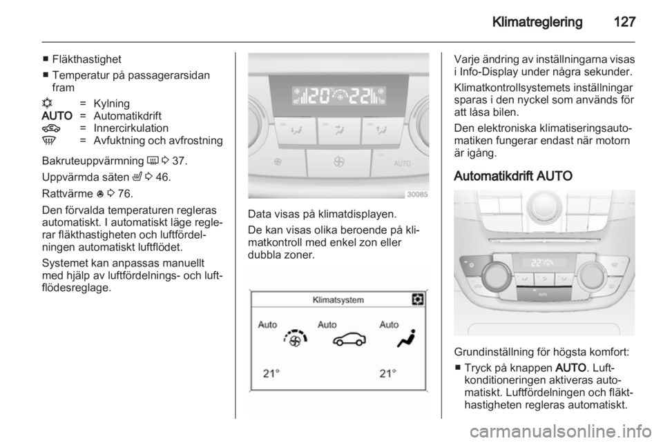 OPEL INSIGNIA 2013.5  Instruktionsbok 