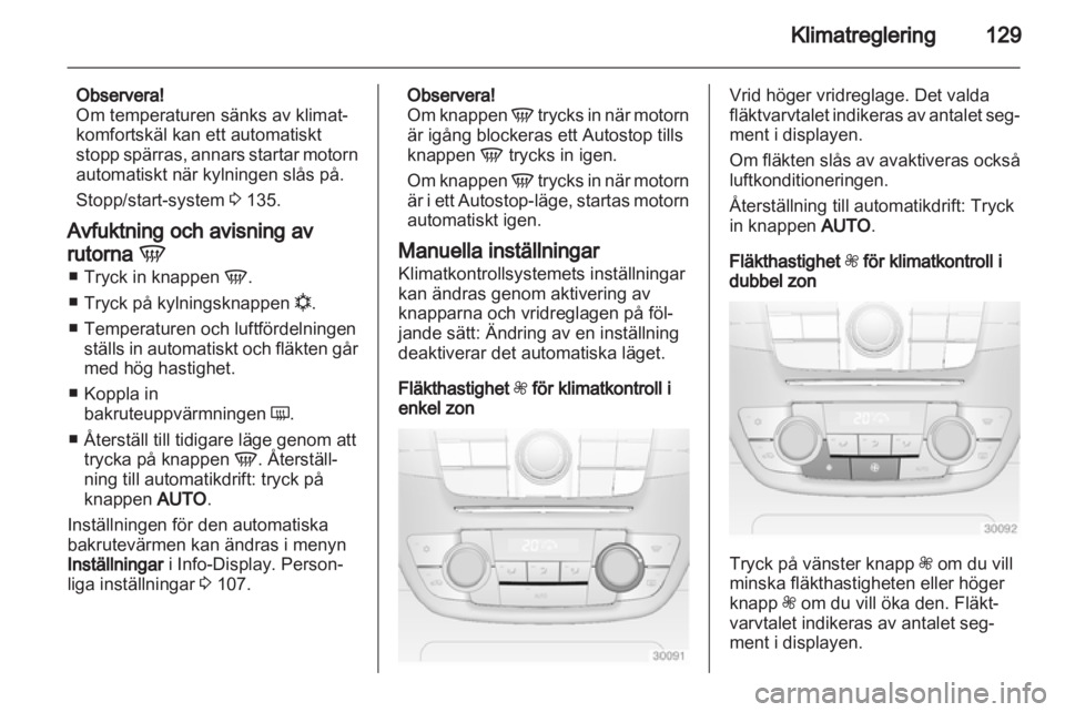 OPEL INSIGNIA 2013.5  Instruktionsbok 