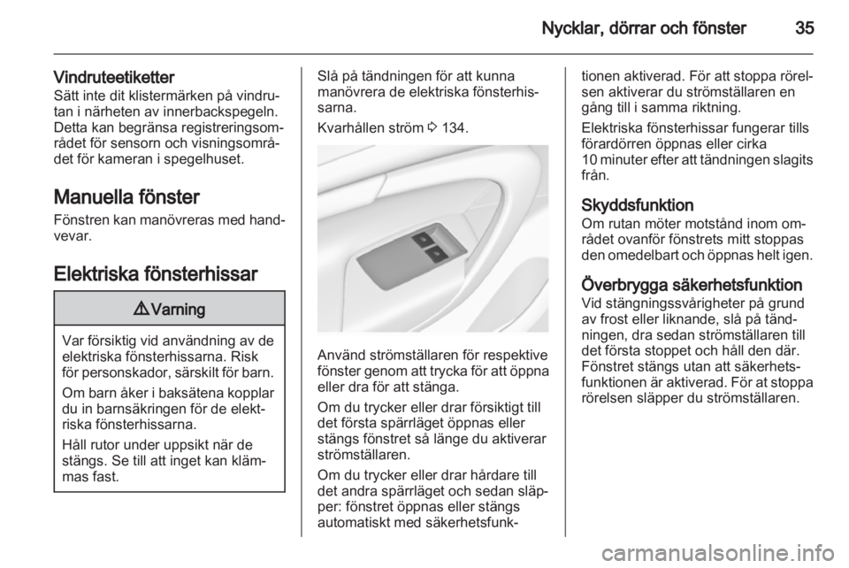OPEL INSIGNIA 2013.5  Instruktionsbok 