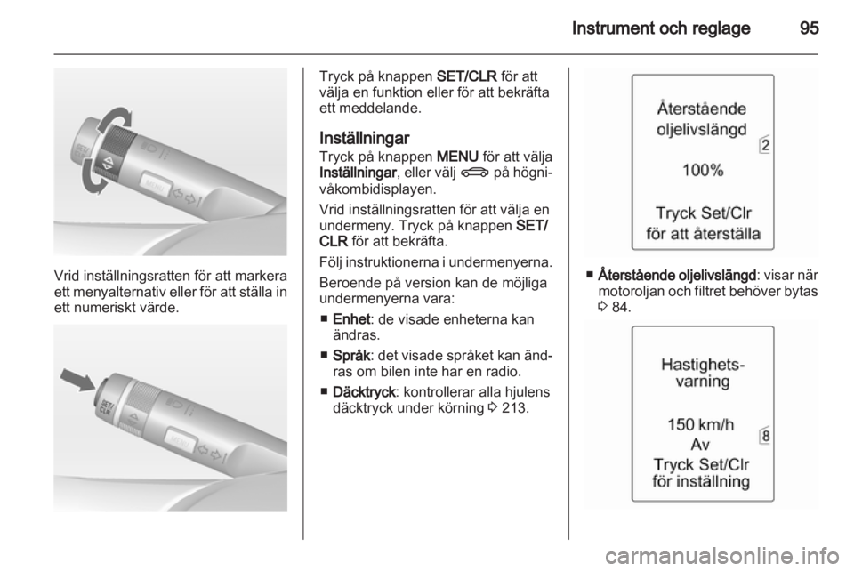 OPEL INSIGNIA 2013.5  Instruktionsbok 