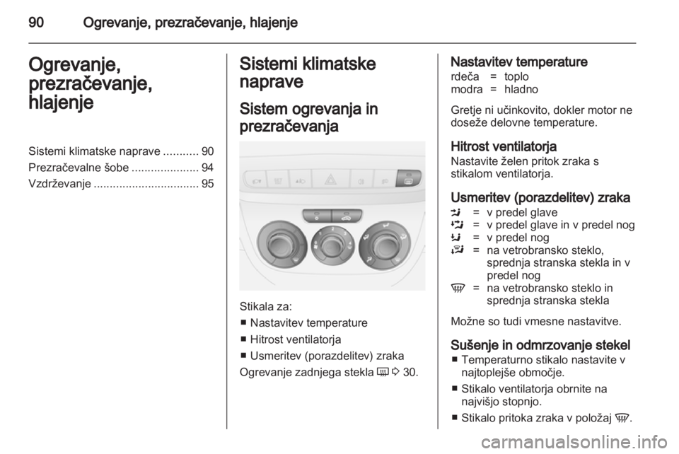 OPEL COMBO D 2013  Uporabniški priročnik 