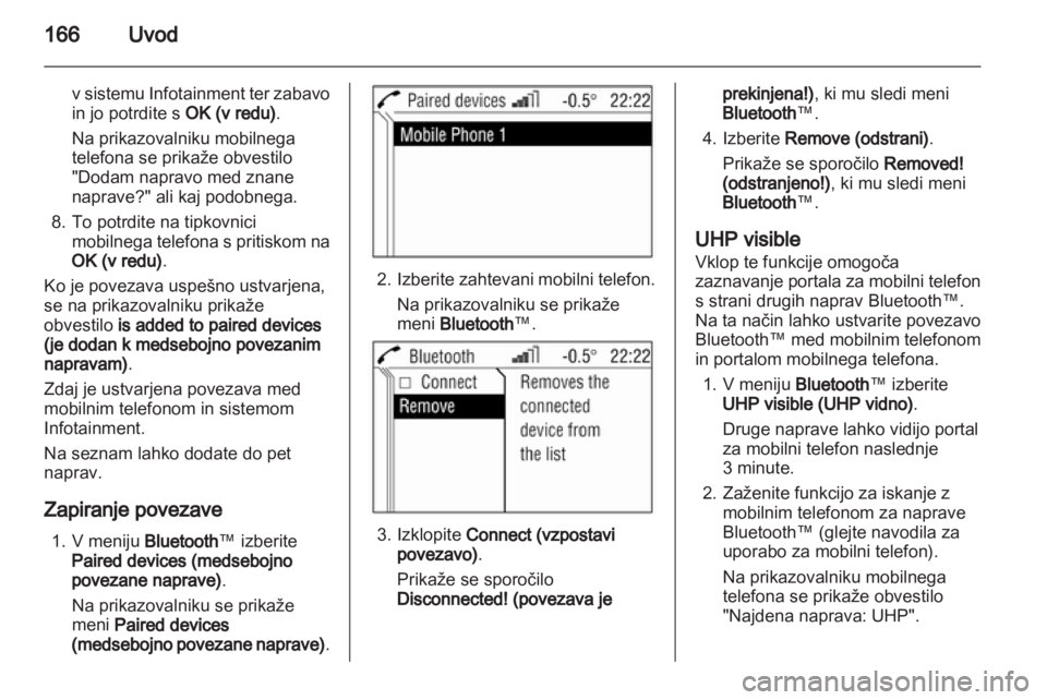OPEL CORSA 2013.5  Navodila za uporabo Infotainment sistema 